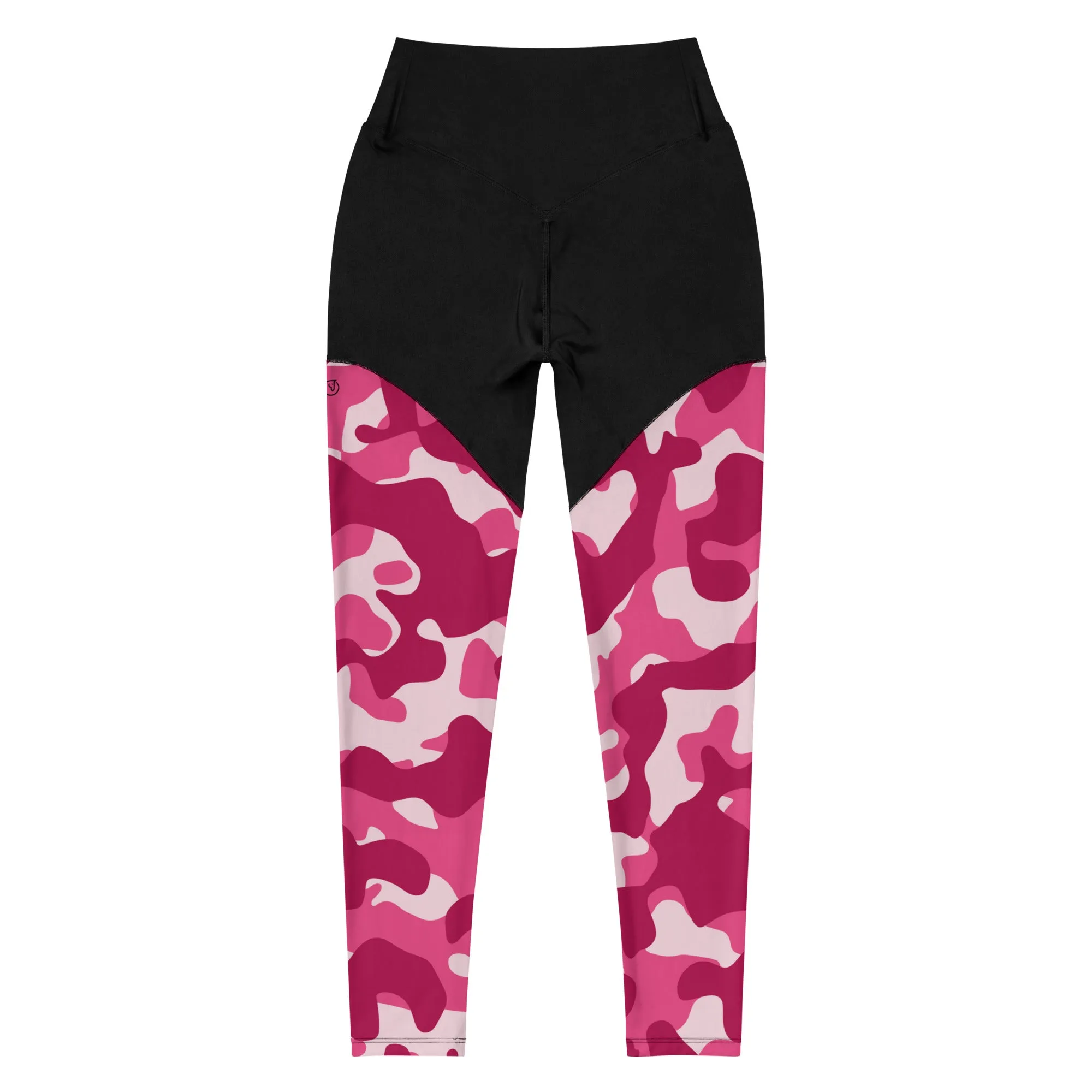 Humble Sportswear™ Army Pink Sports Compression Leggings