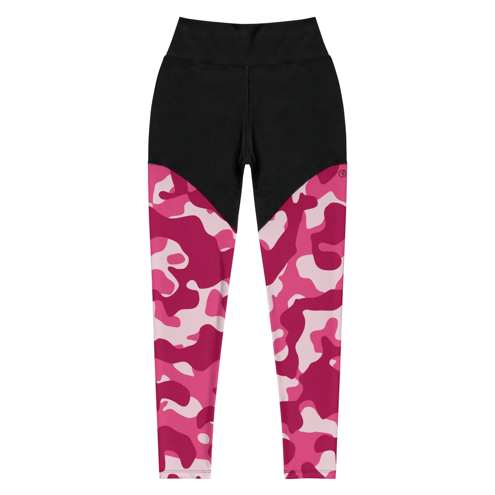 Humble Sportswear™ Army Pink Sports Compression Leggings