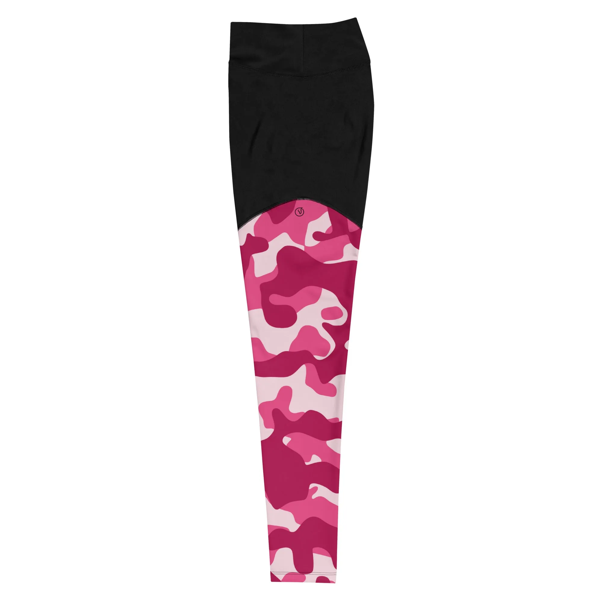 Humble Sportswear™ Army Pink Sports Compression Leggings