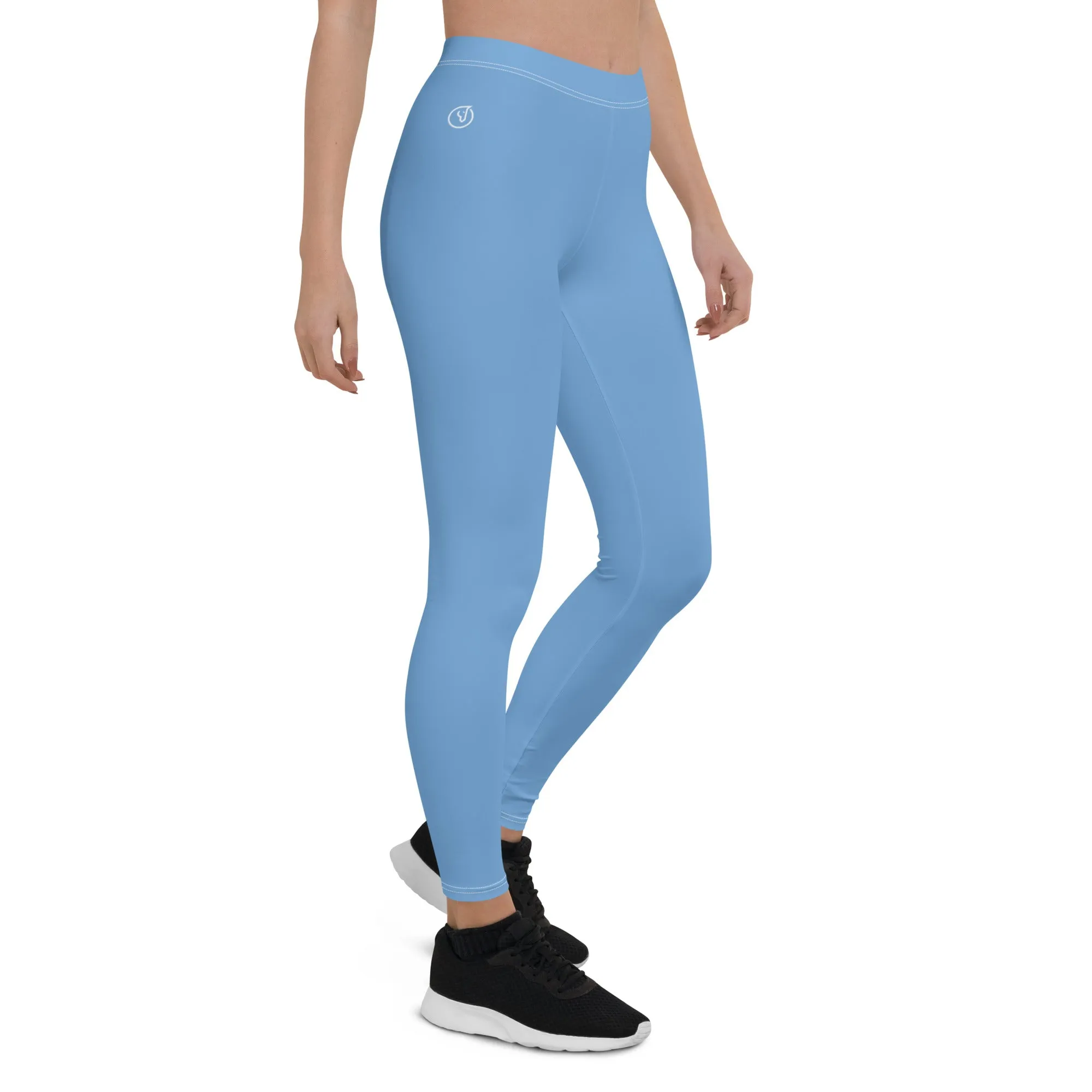 Humble Sportswear™ Jordan Blue Spandex Leggings