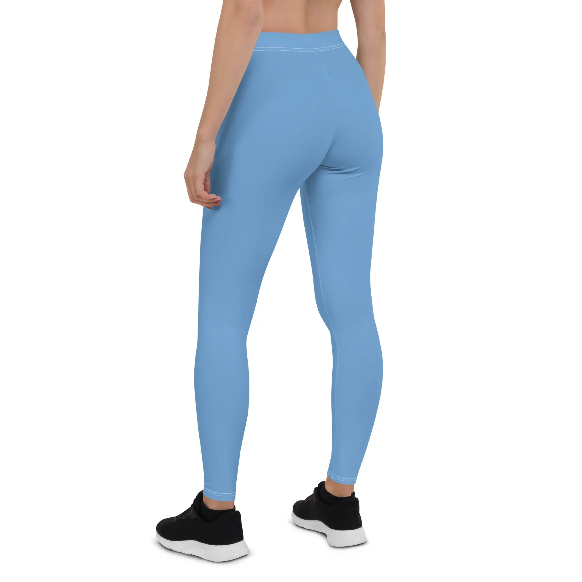 Humble Sportswear™ Jordan Blue Spandex Leggings
