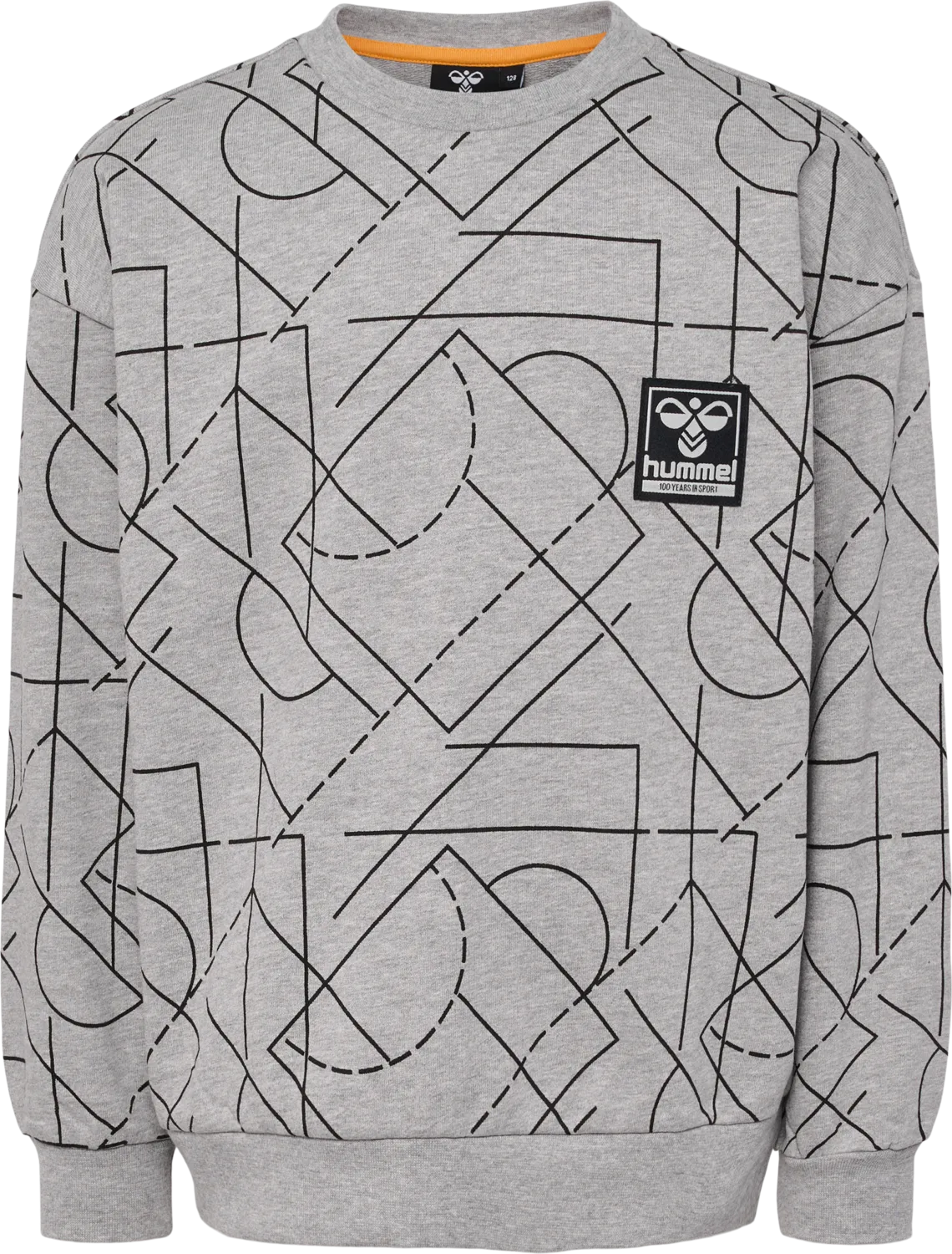 Hummel Kids&#x27; hmlTERVOR Sweatshirt Grey Melange | Buy Hummel Kids&#x27; hmlTERVOR Sweatshirt Grey Melange here | Outnorth