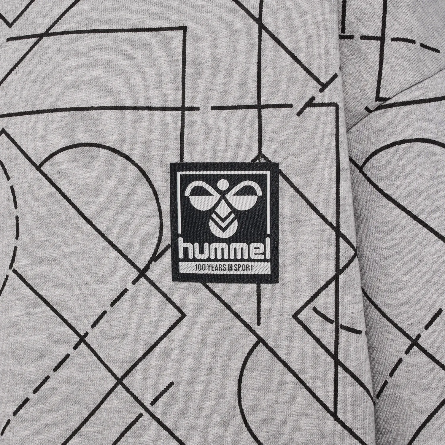 Hummel Kids&#x27; hmlTERVOR Sweatshirt Grey Melange | Buy Hummel Kids&#x27; hmlTERVOR Sweatshirt Grey Melange here | Outnorth