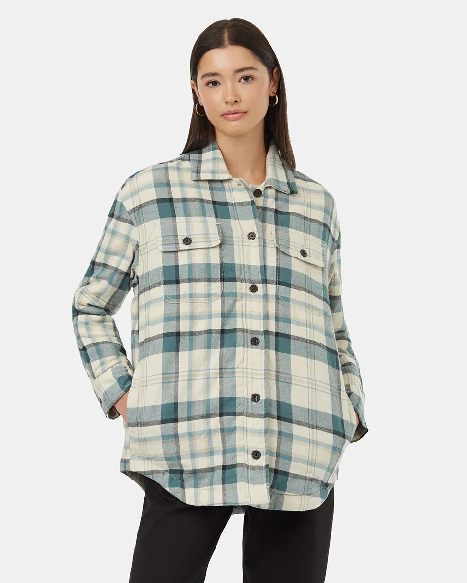 Kapok Flannel Insulated Jacket