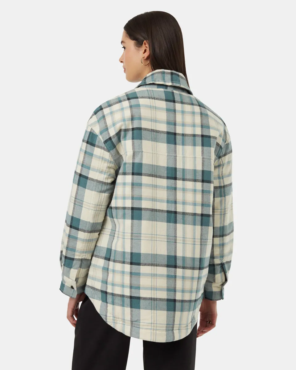 Kapok Flannel Insulated Jacket