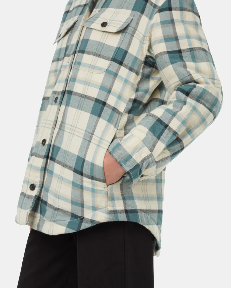 Kapok Flannel Insulated Jacket