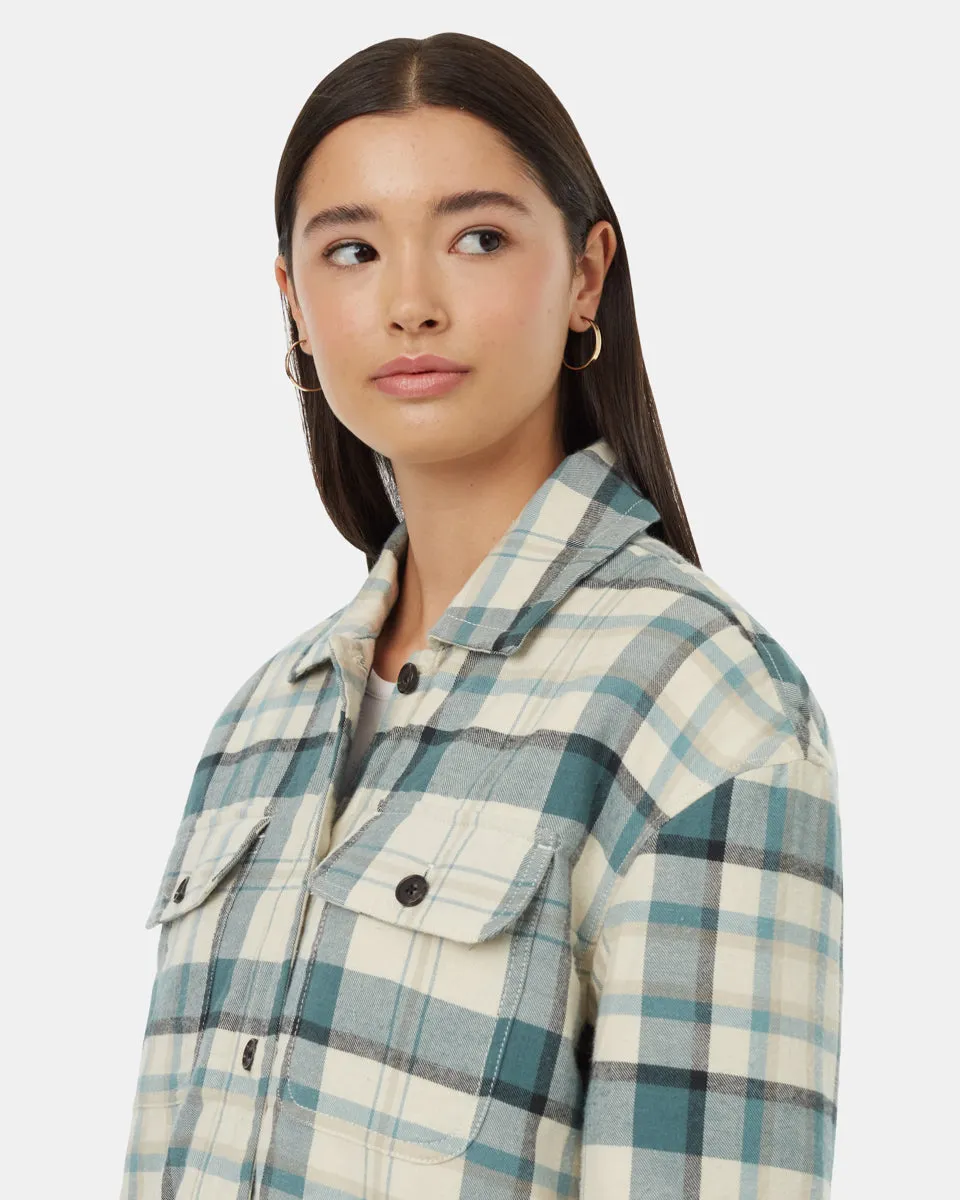 Kapok Flannel Insulated Jacket