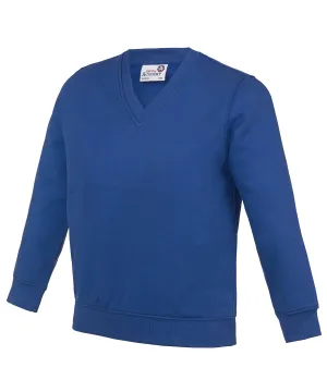 Kids Academy v-neck sweatshirt | Academy Deep Royal