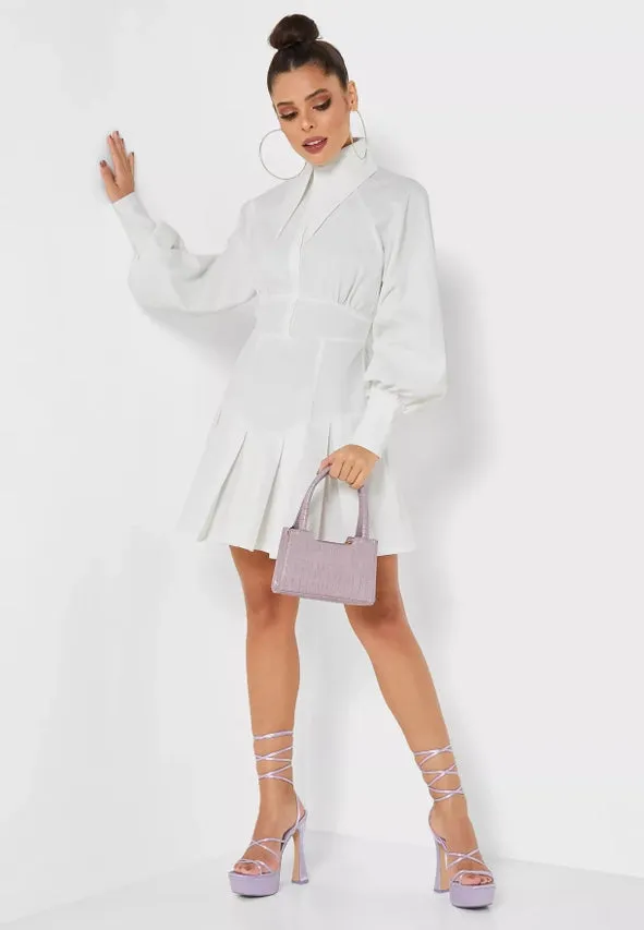 Lacy Heavy Cotton Shirt Dress