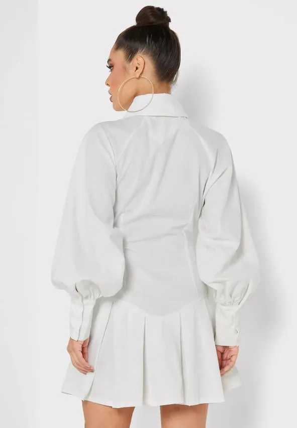 Lacy Heavy Cotton Shirt Dress