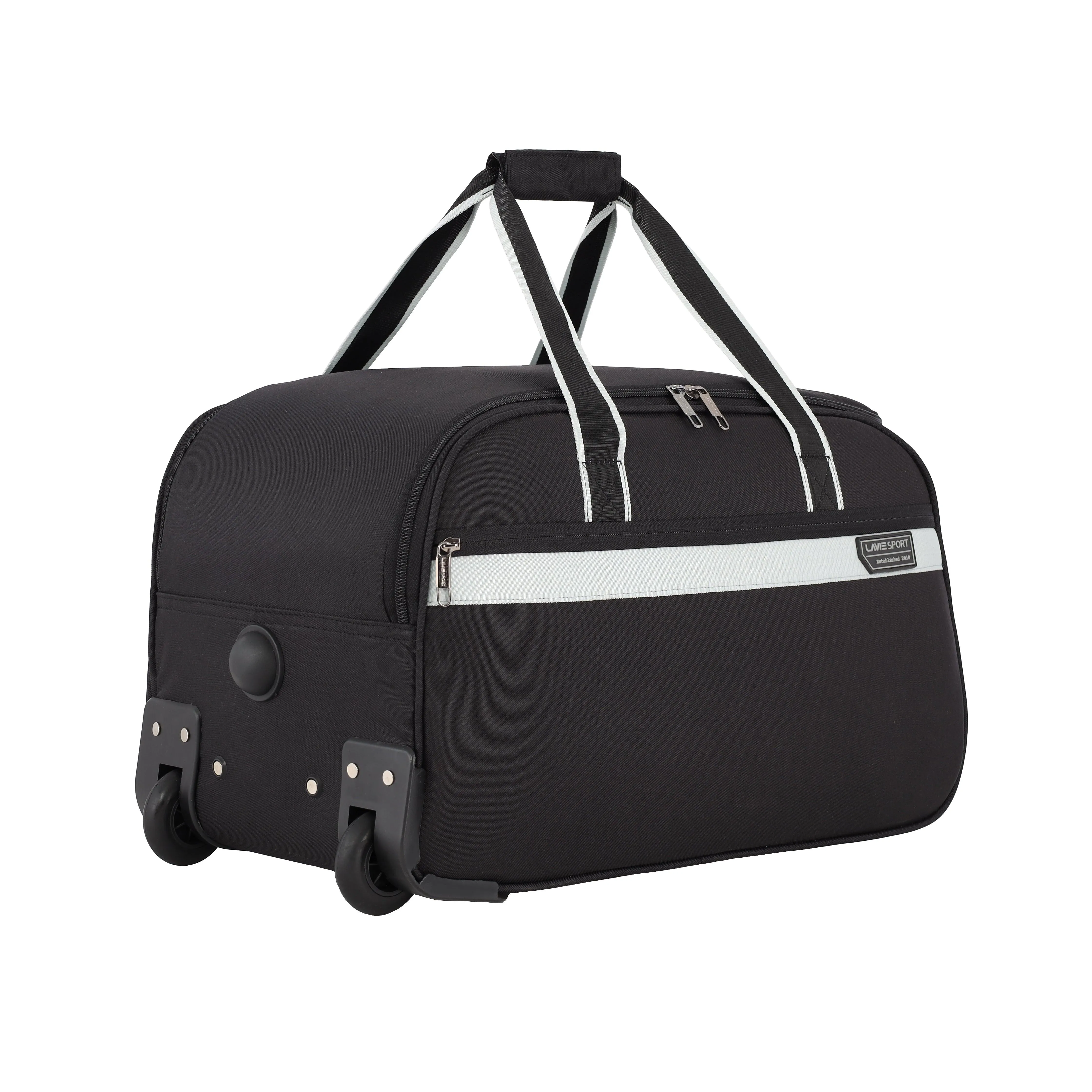 Lavie Sport size 53 cms Tropic Wheel Duffle Bag | Black