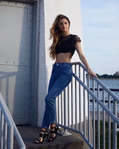 Lourdes Black Lace Bolero Crop Top