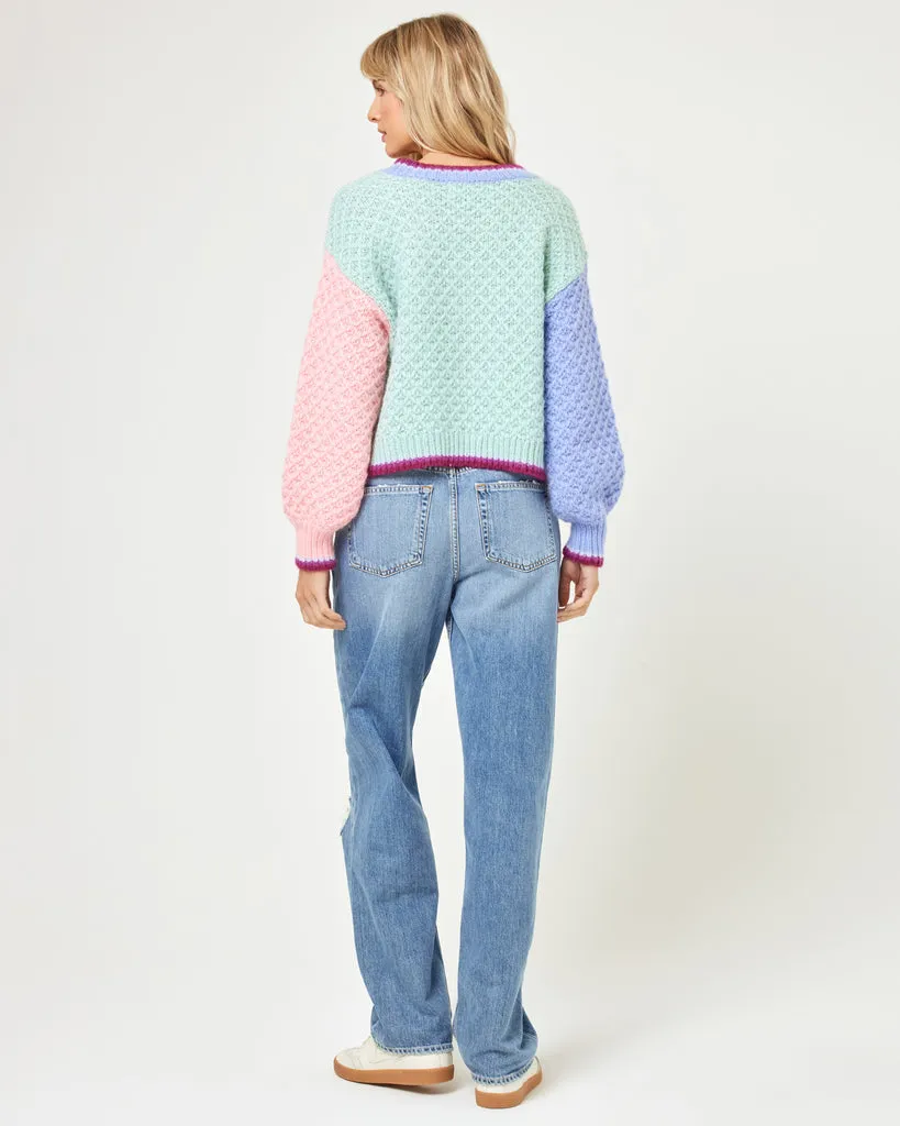 LSpace Pretty Please Sweater - COSTA DEL SOL COLORBLOCK