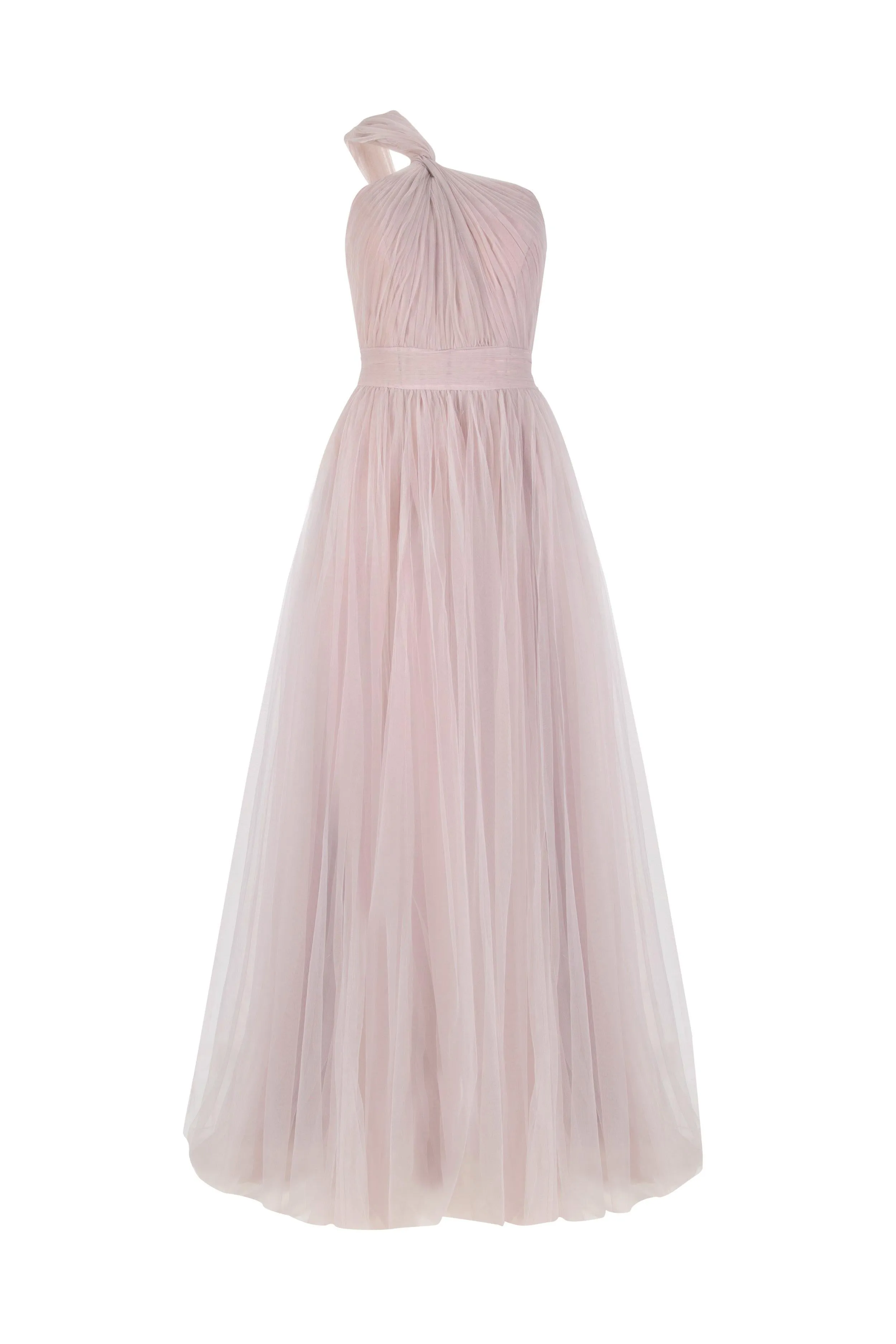 Luna Bridesmaid Dress In Smoked Orchid Super Soft Tulle