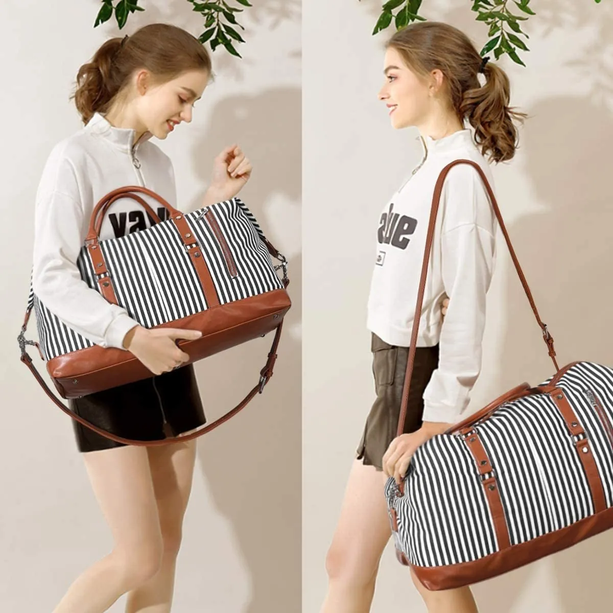 Luxy Moon Canvas Womens Duffle Bags