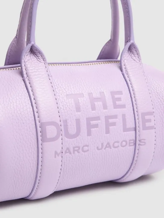 Marc Jacobs   The Mini Duffle leather top handle bag 