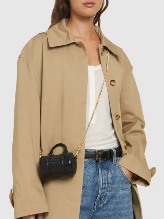 Marc Jacobs   The Nano Duffle leather crossbody bag 