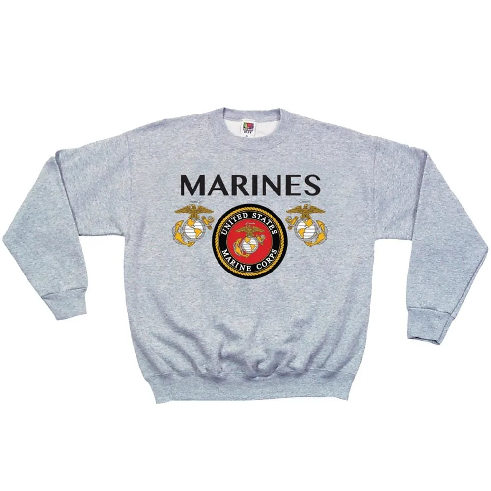 Marines Seal Crewneck Sweatshirt