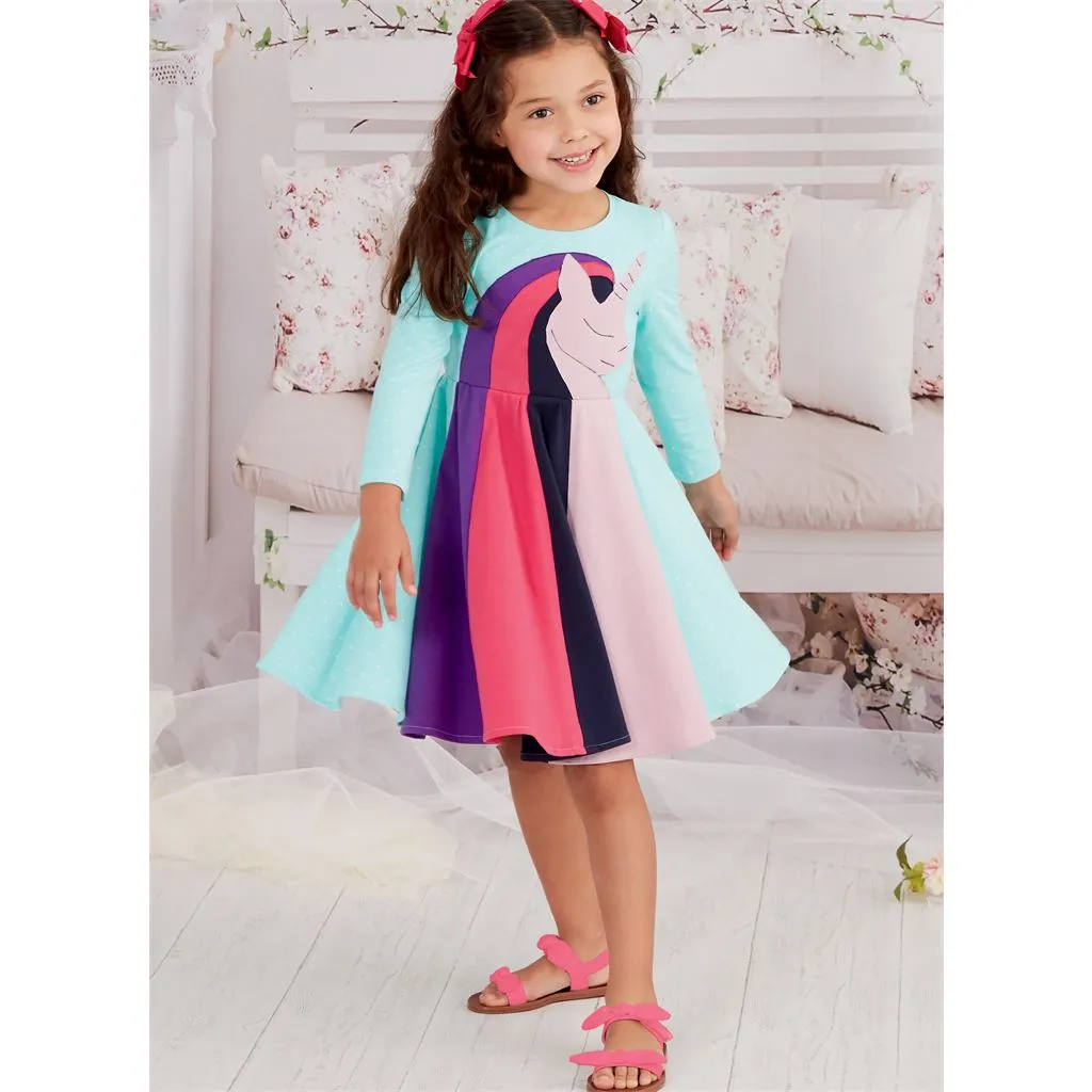McCall's Pattern M8267 Children's Knit Dresses