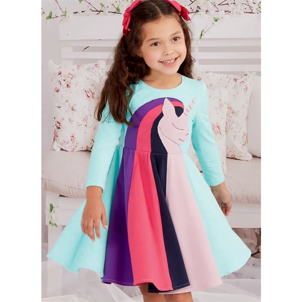 McCall's Pattern M8267 Children's Knit Dresses