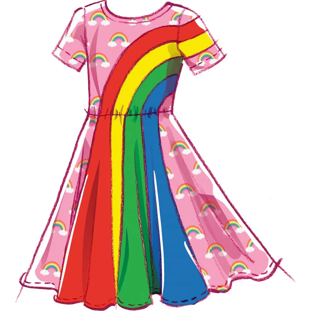 McCall's Pattern M8267 Children's Knit Dresses