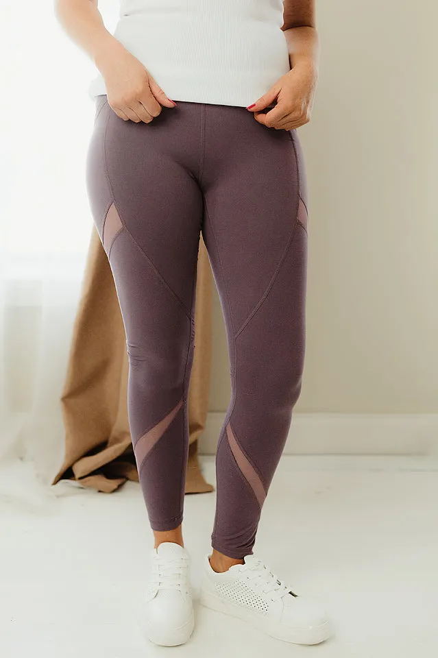 Mesh Buttery Leggings