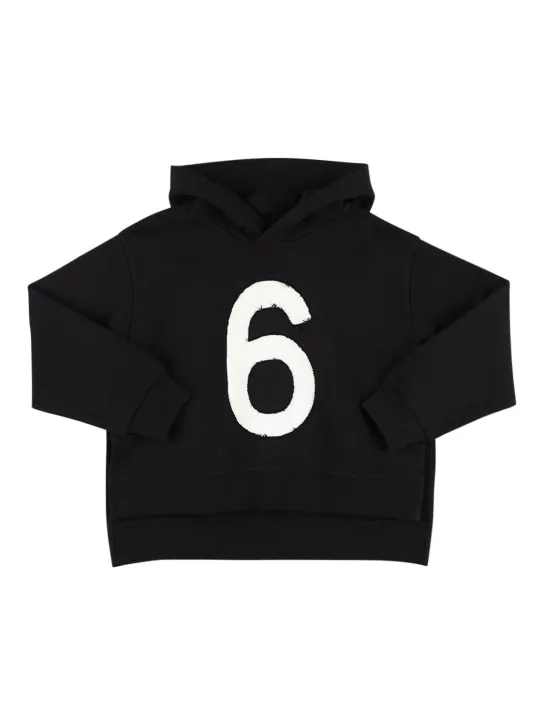 MM6 Maison Margiela   Logo cotton sweatshirt 