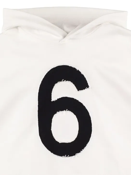 MM6 Maison Margiela   Logo cotton sweatshirt 