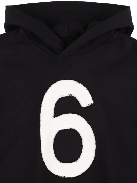 MM6 Maison Margiela   Logo cotton sweatshirt 