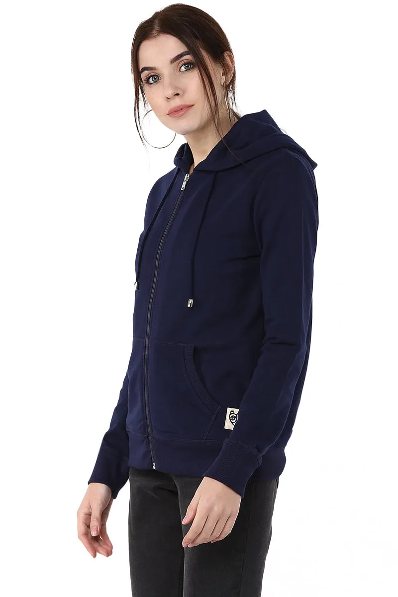Moda Elementi solid color hoodies women sweatshirt