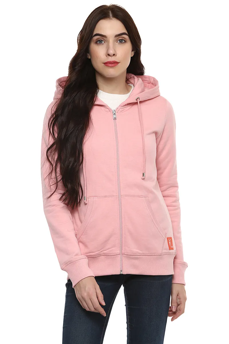 Moda Elementi solid color hoodies women sweatshirt