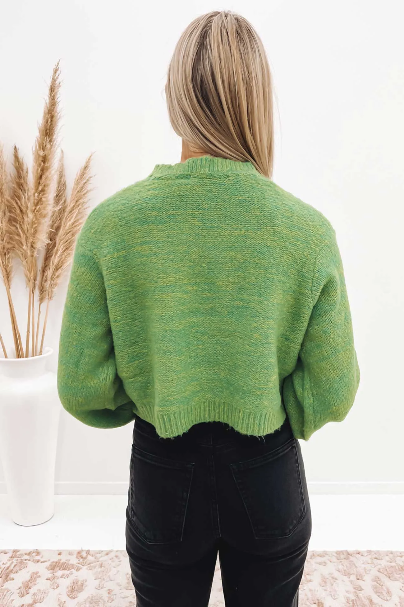 Montana Knit Sweater Green