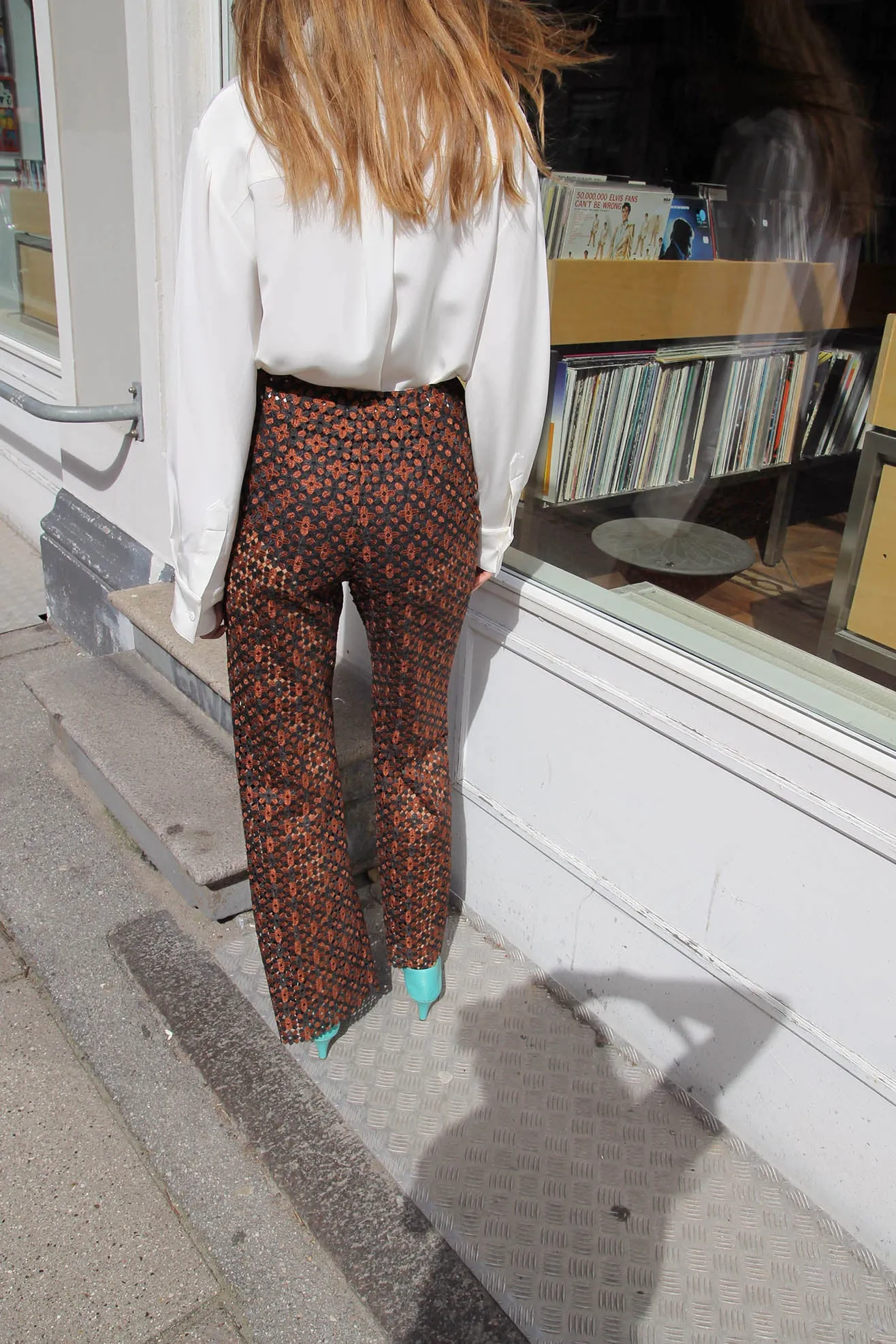 MR. LARKIN, Addie Pant, Jacquard Lace