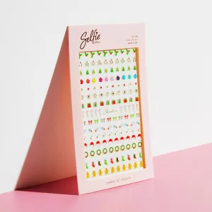Nail Art Stickers 150pk - Christmas