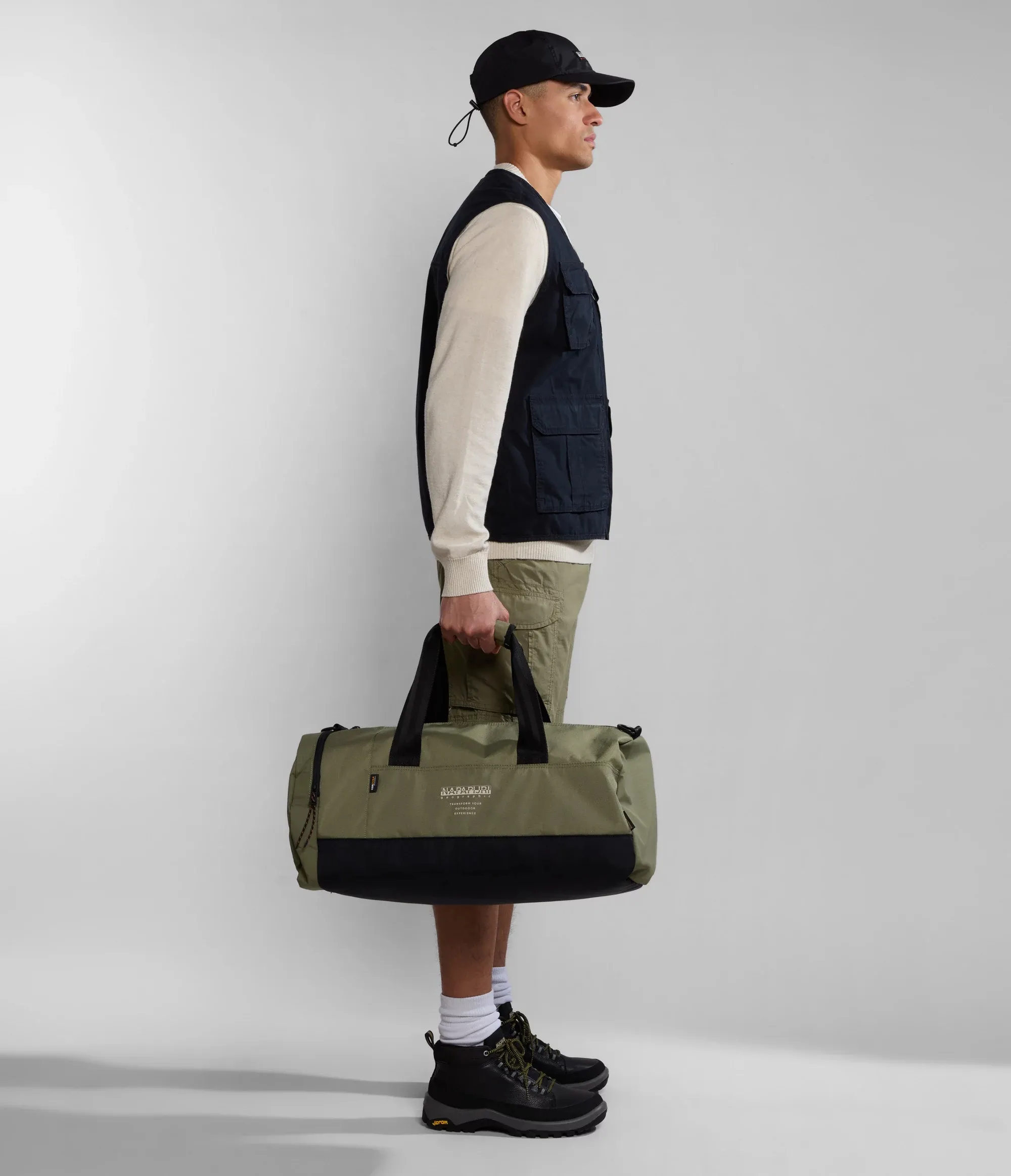 Napapijri Lynx Duffle Bag Green Lichen | Buy Napapijri Lynx Duffle Bag Green Lichen here | Outnorth
