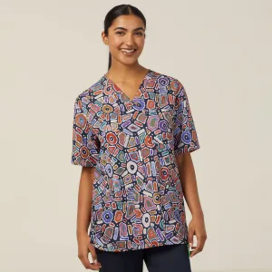 NNT Water Dreaming Indigenous Scrub Top (CATRG9)