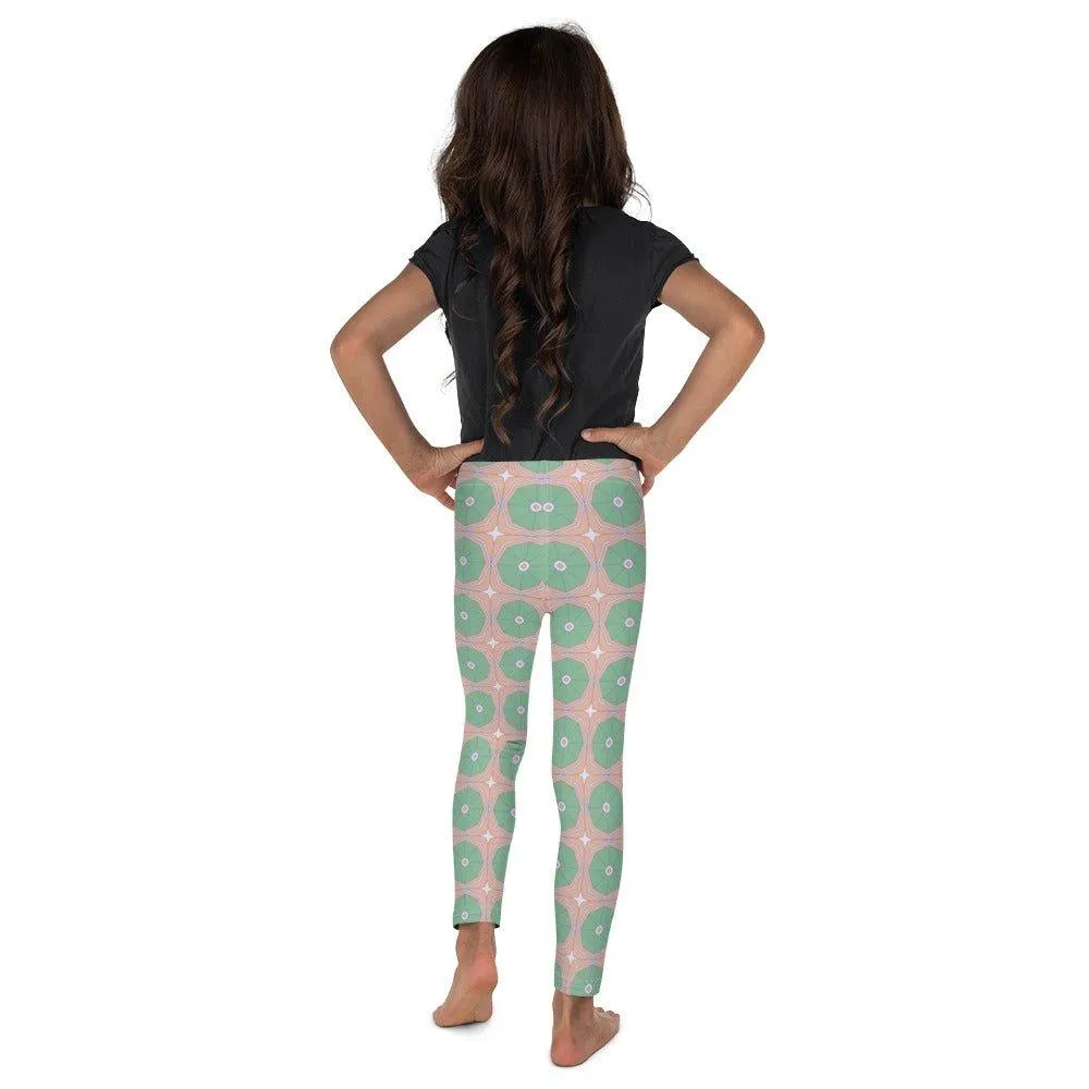 Octagon Patterned Kid's Leggings