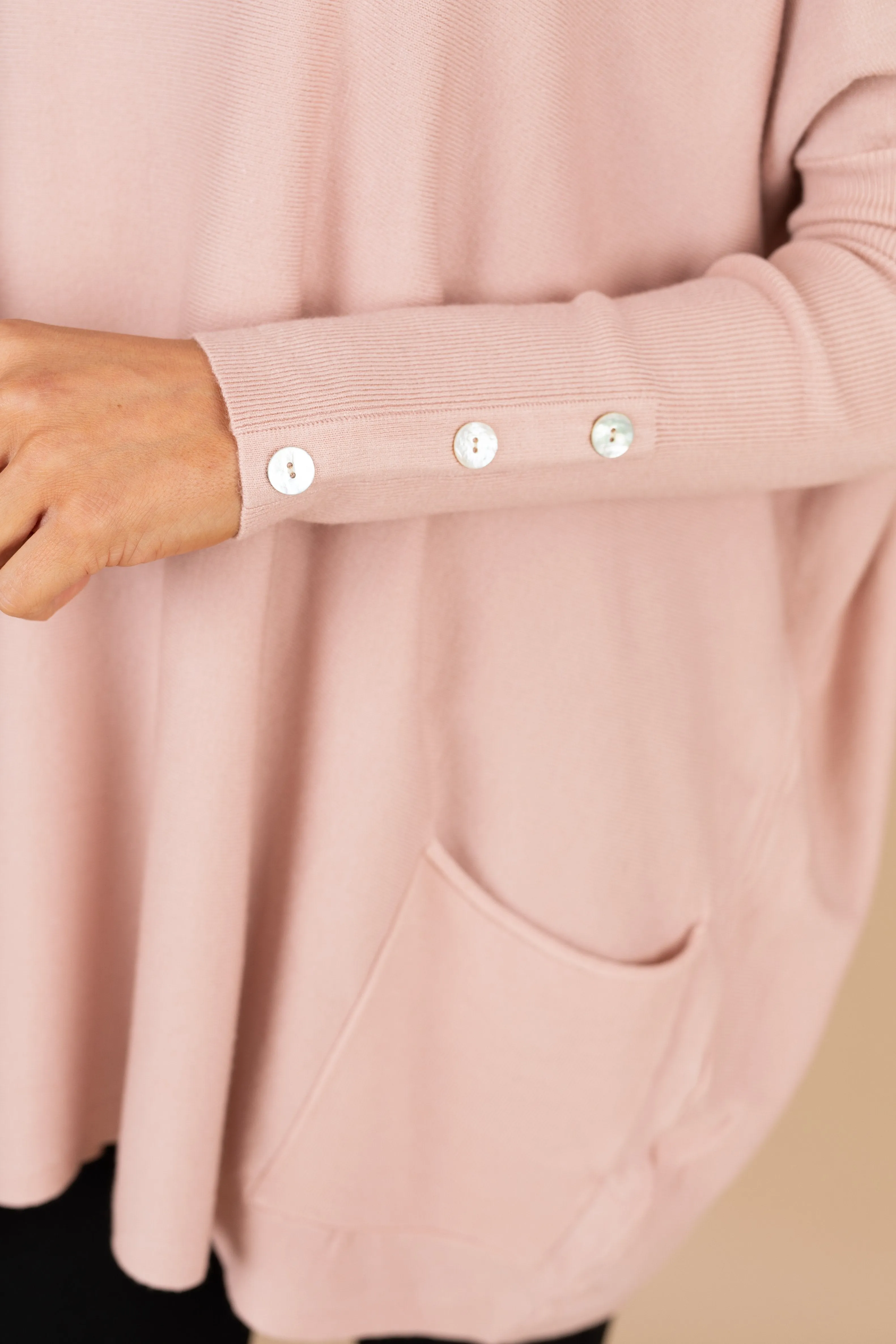 Over You Dusty Pink Tunic