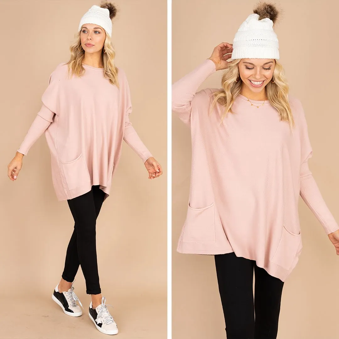 Over You Dusty Pink Tunic
