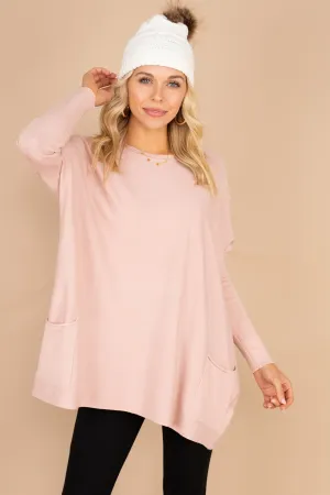 Over You Dusty Pink Tunic