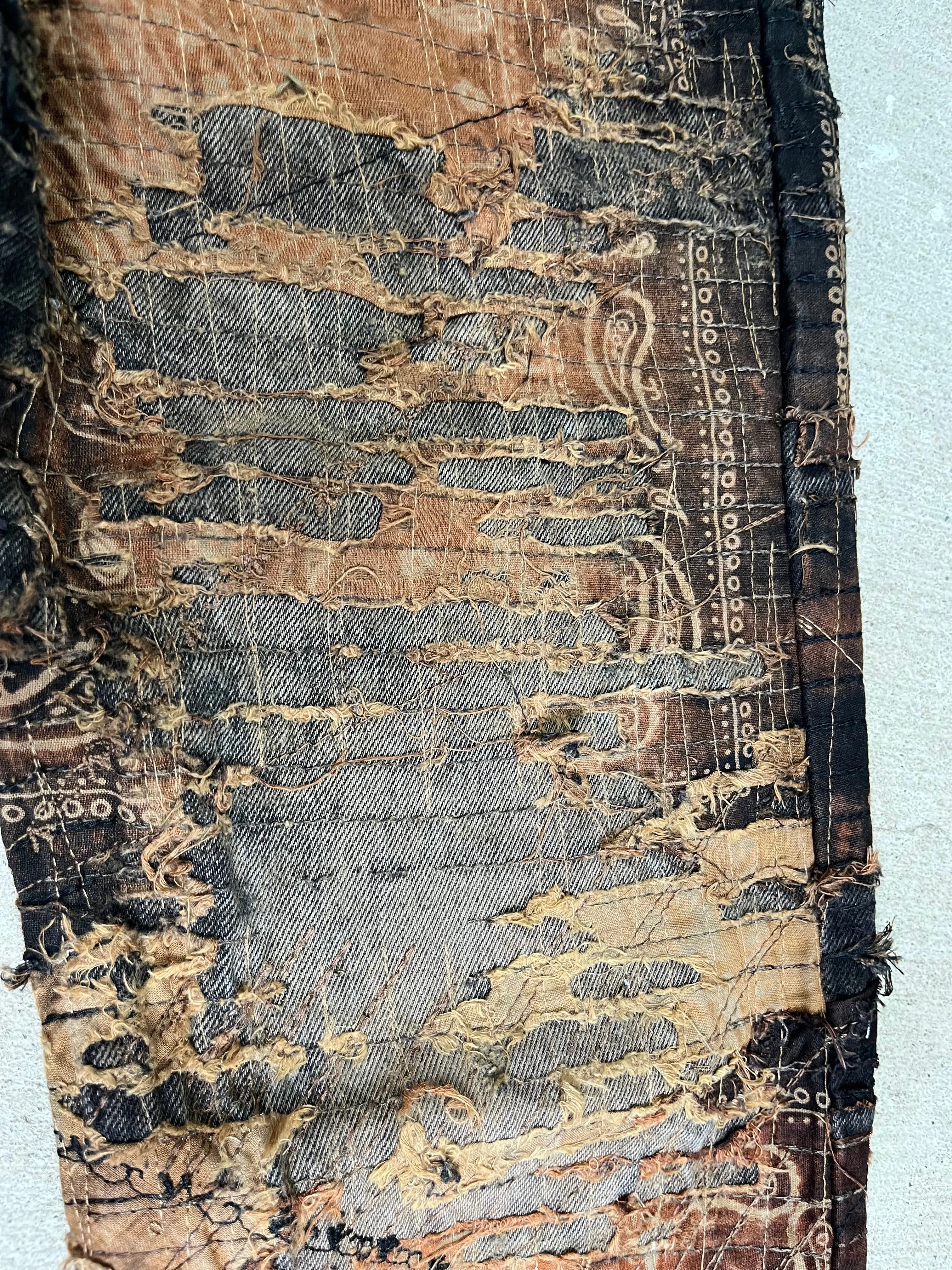 Paisley Rust Faded Flares- 30