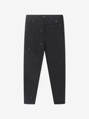 Ralph Lauren Girls Logo Leggings