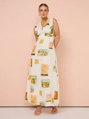 Roame Gable Dress in Desert Vista