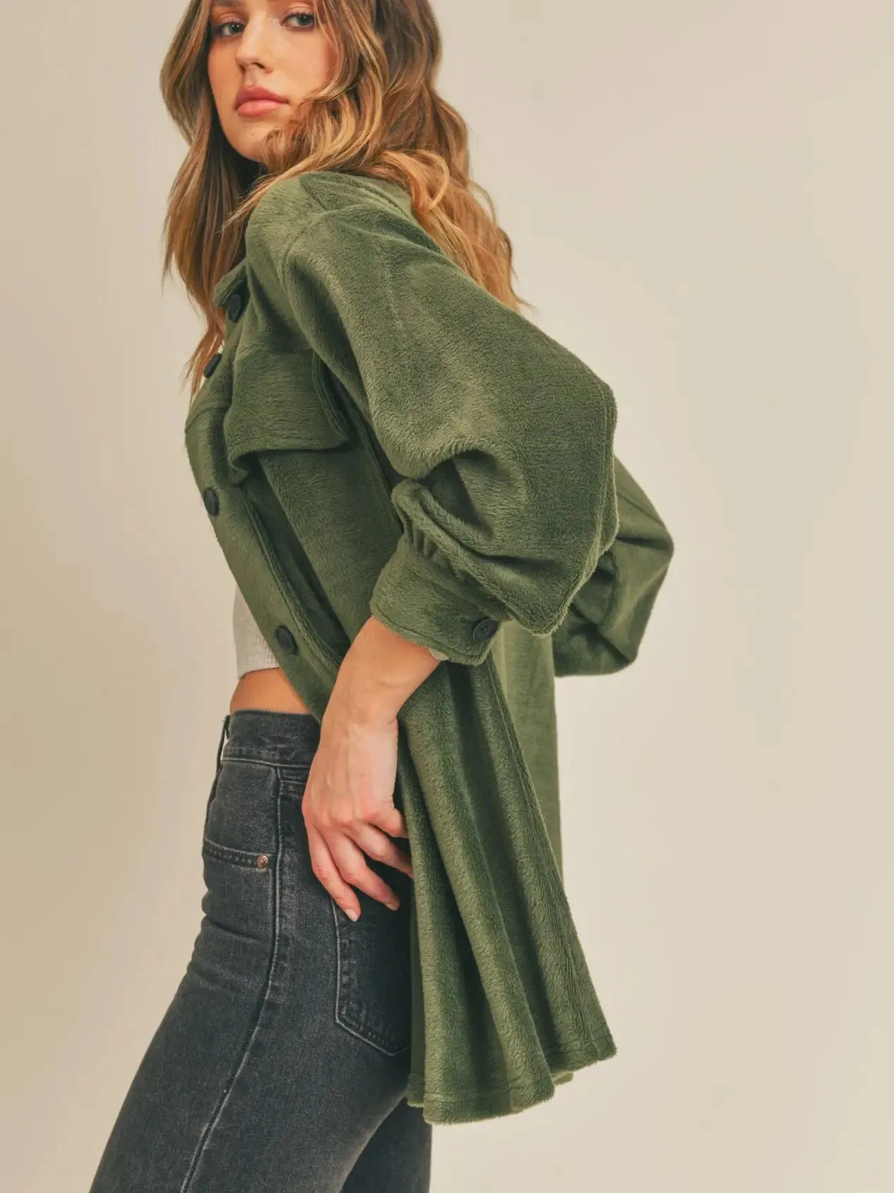SADIE & SAGE IVY SOLE SHACKET