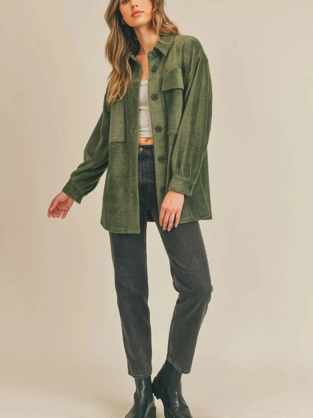 SADIE & SAGE IVY SOLE SHACKET