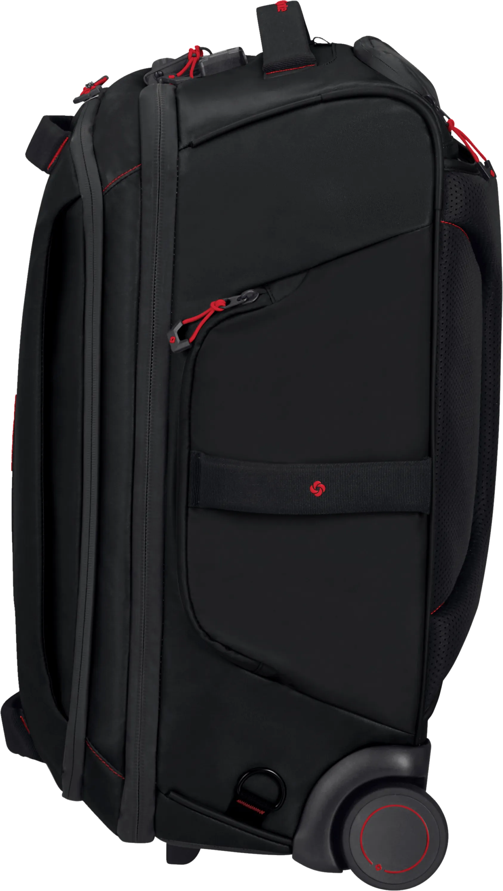 Samsonite Ecodiver Duffle with wheels 55cm backpack Black | Buy Samsonite Ecodiver Duffle with wheels 55cm backpack Black here | Outnorth