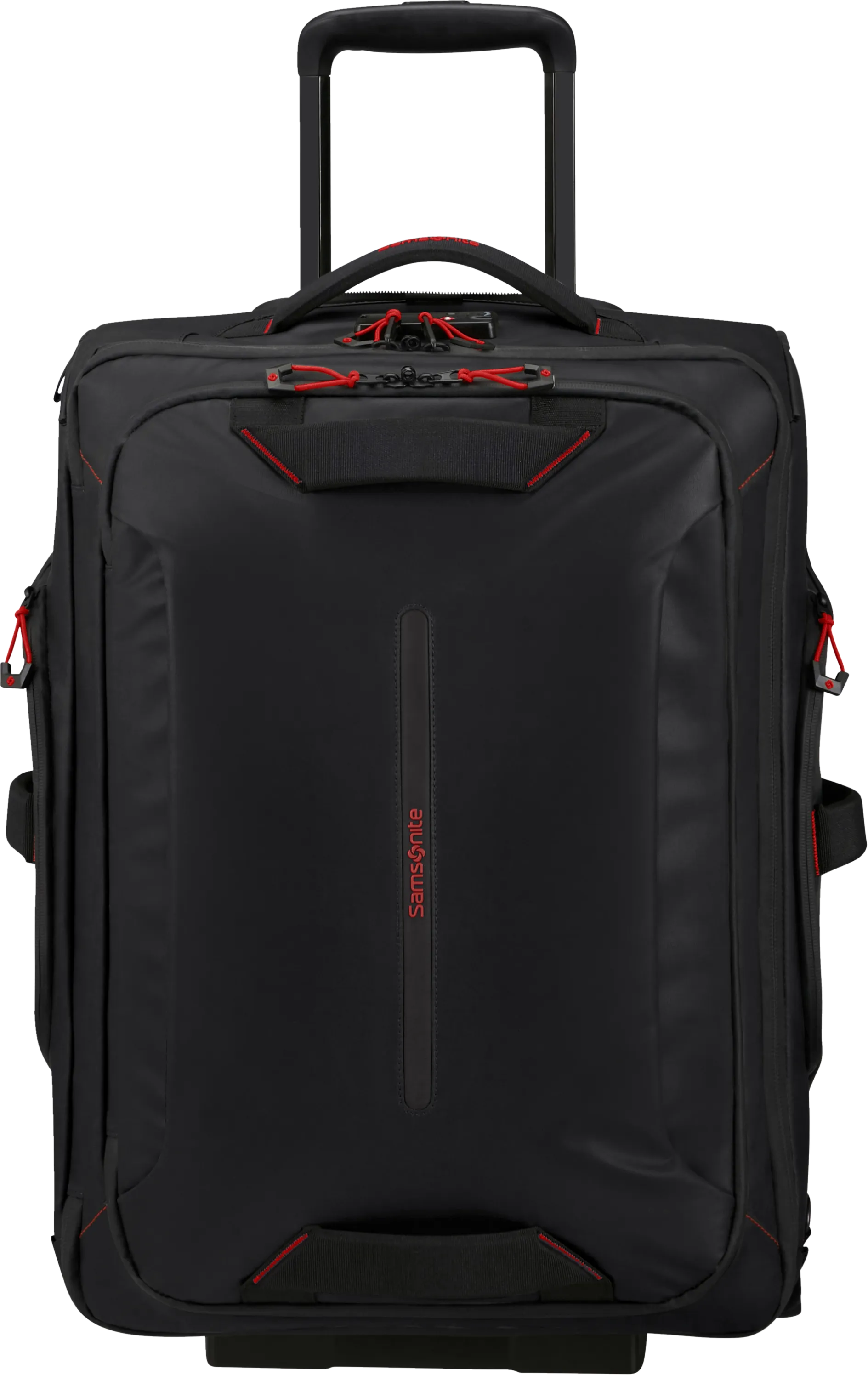 Samsonite Ecodiver Duffle with wheels 55cm backpack Black | Buy Samsonite Ecodiver Duffle with wheels 55cm backpack Black here | Outnorth