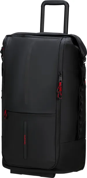 Samsonite Ecodiver Foldable Duffle With Wheels 4-In-1 Black | Buy Samsonite Ecodiver Foldable Duffle With Wheels 4-In-1 Black here | Outnorth