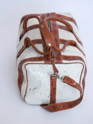 Silver Acid Wash Duffle Bag Silver Acid Wash Duffle Bag