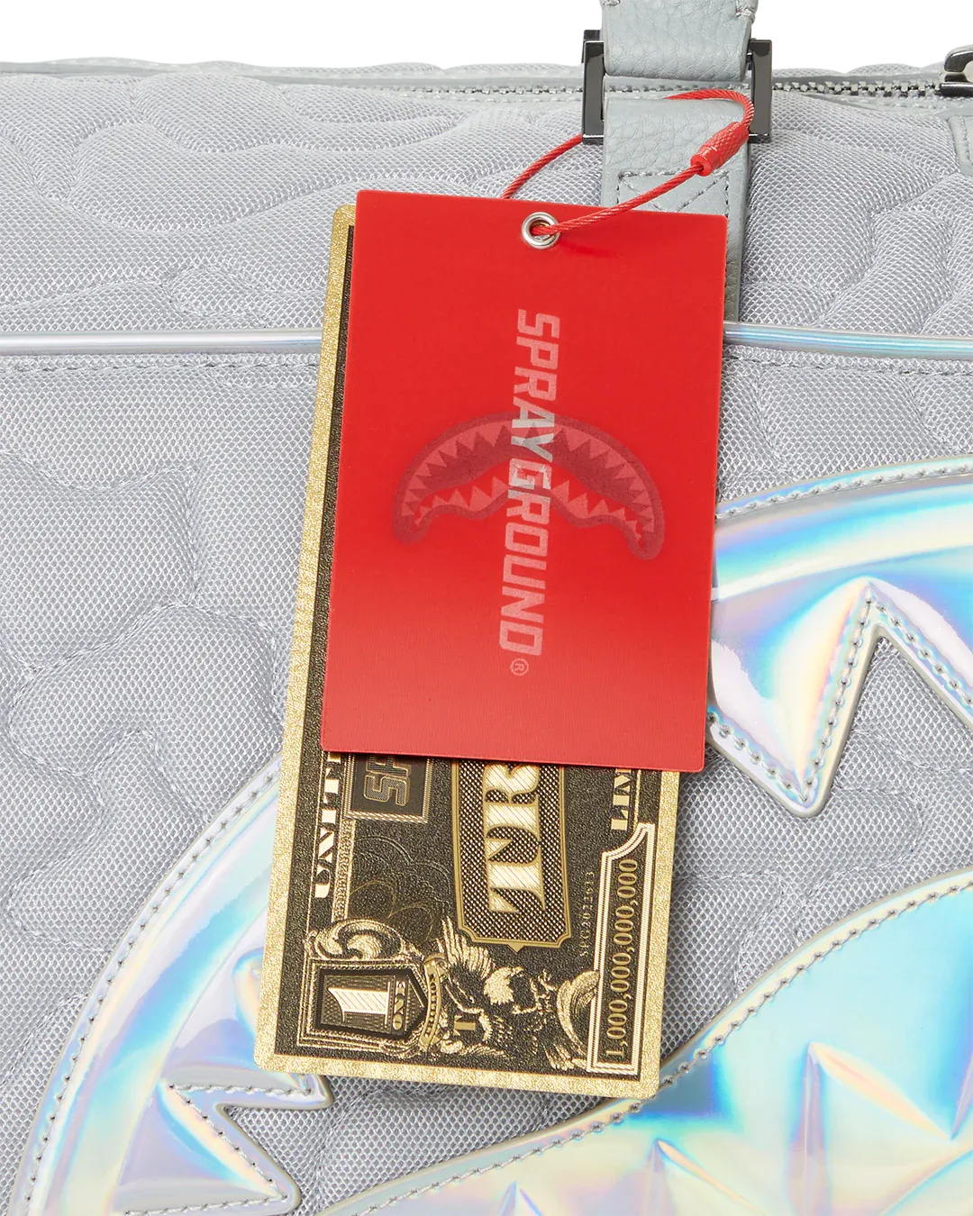 SprayGround MIRASHAKU IRIDESCENT QUILT DUFFLE